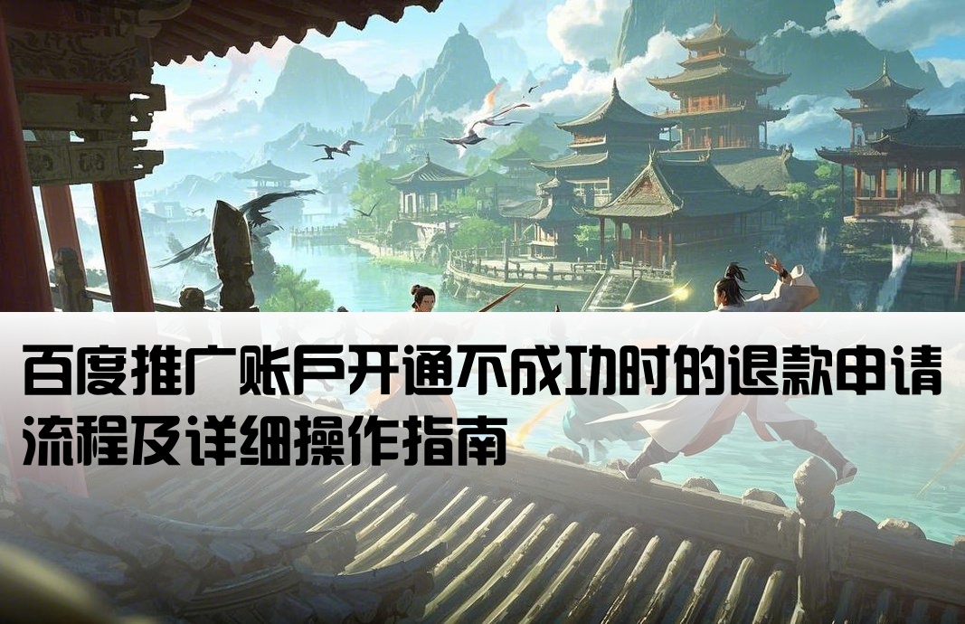 百度开户失败退款流程