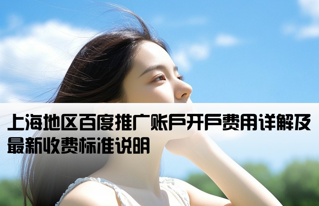 上海百度推广账号 开户费
