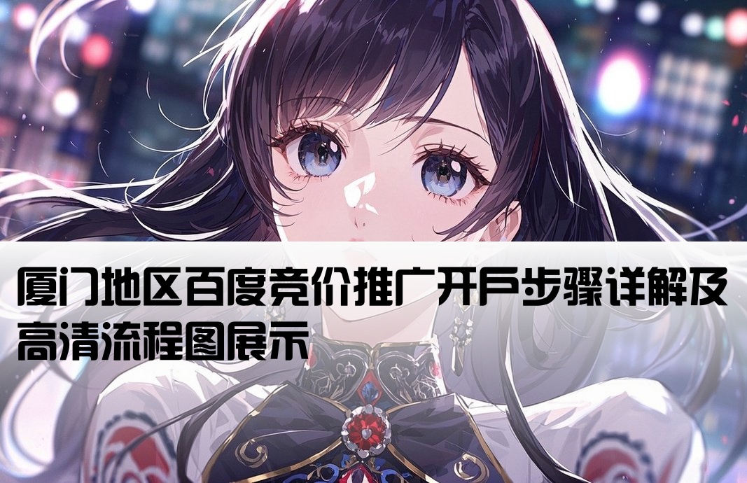 厦门百度竞价开户流程图片高清
