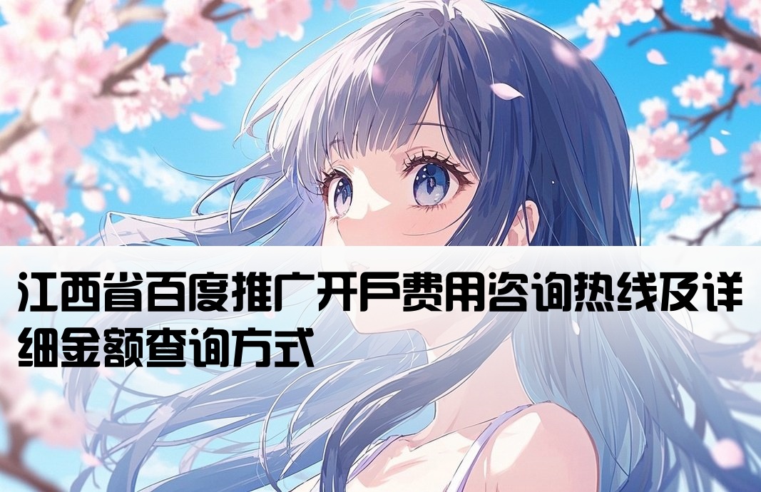 江西百度开户金额查询电话