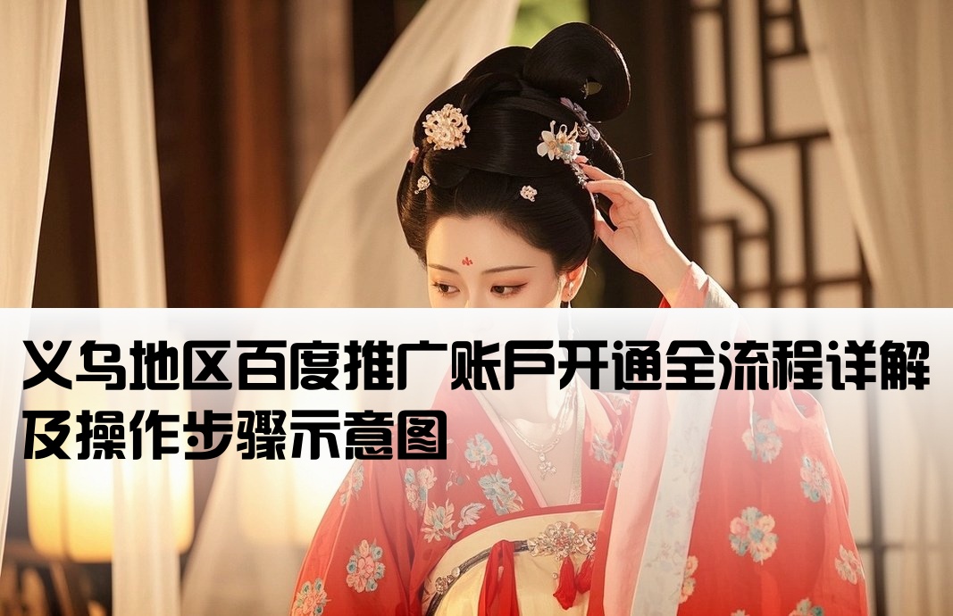 义乌百度推广开户流程图表