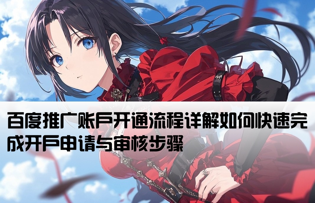 百度推广开户怎么开通的