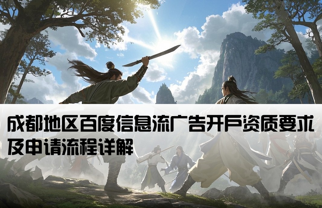 成都百度信息流开户条件