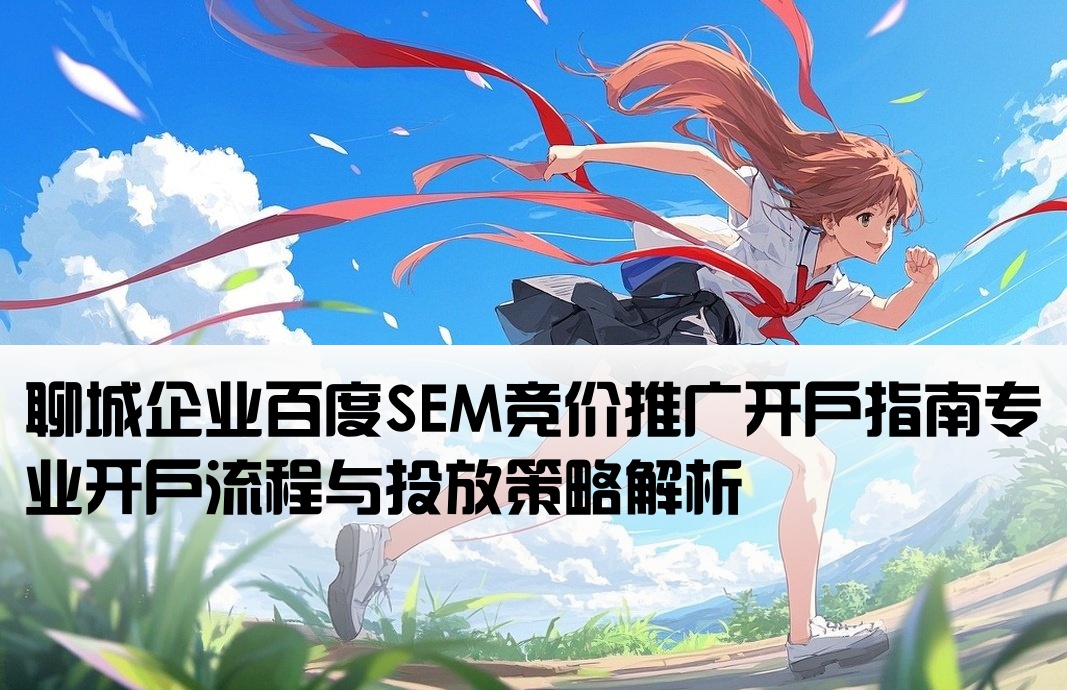 聊城百度竞价推广开户sem