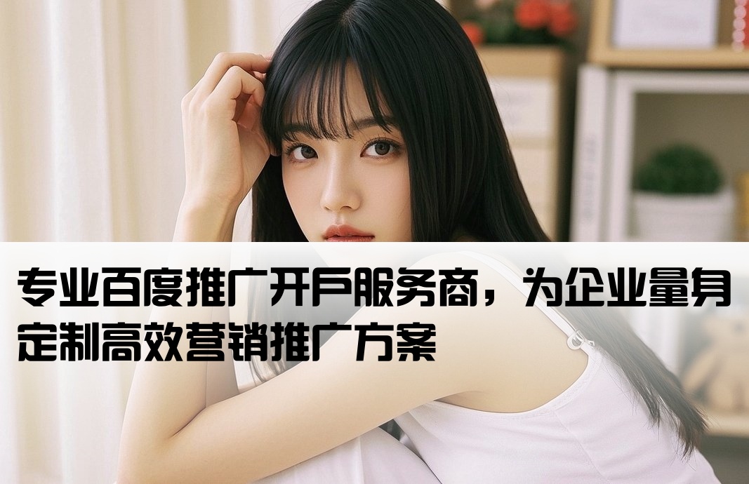 用于百度推广开户的公司