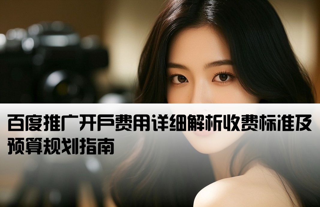 百度推广开户费怎么算