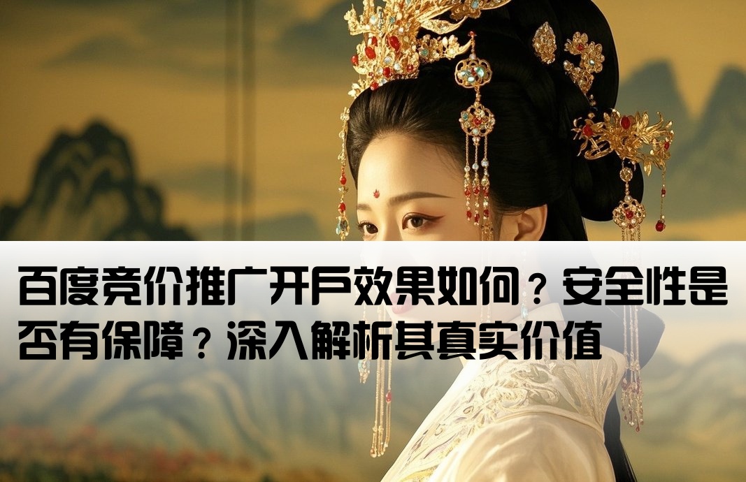 百度竞价开户有效吗安全吗