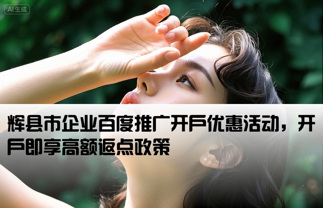 辉县市百度返点开户