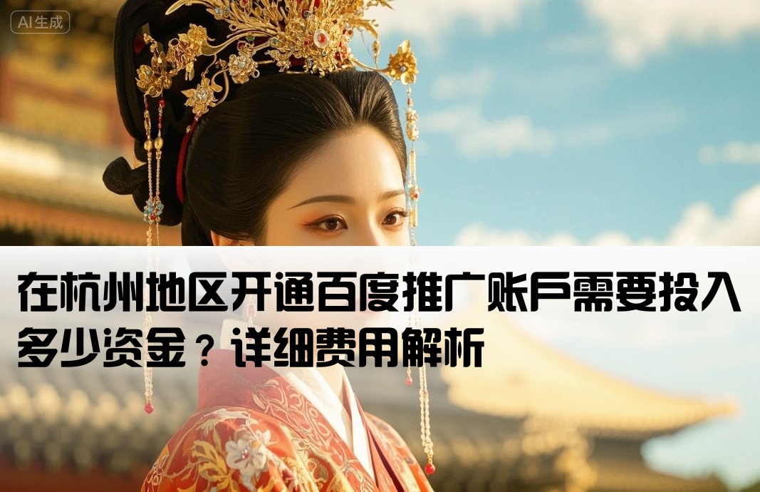 杭州百度开户要多少钱