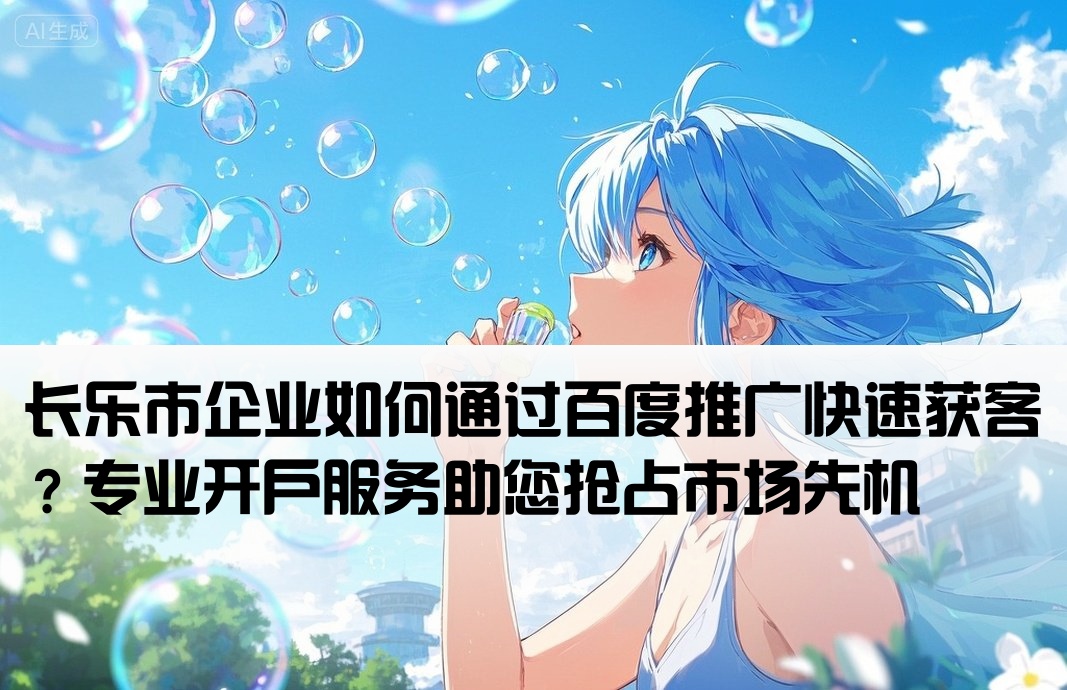 长乐市百度推广开户