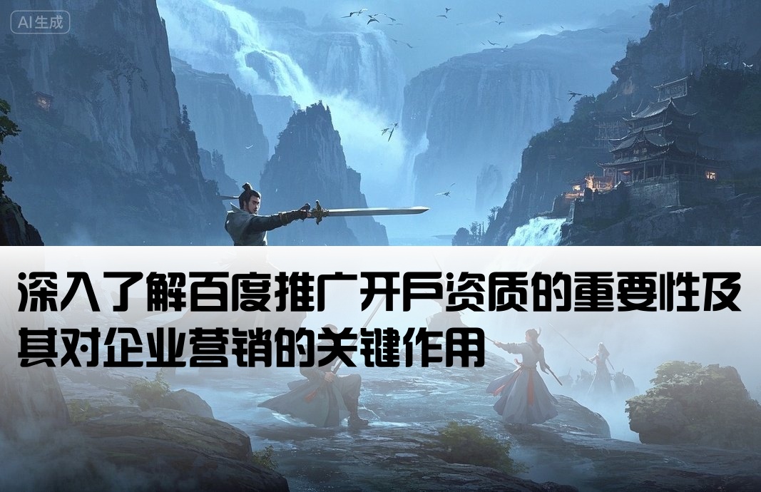 百度开户资质有什么用