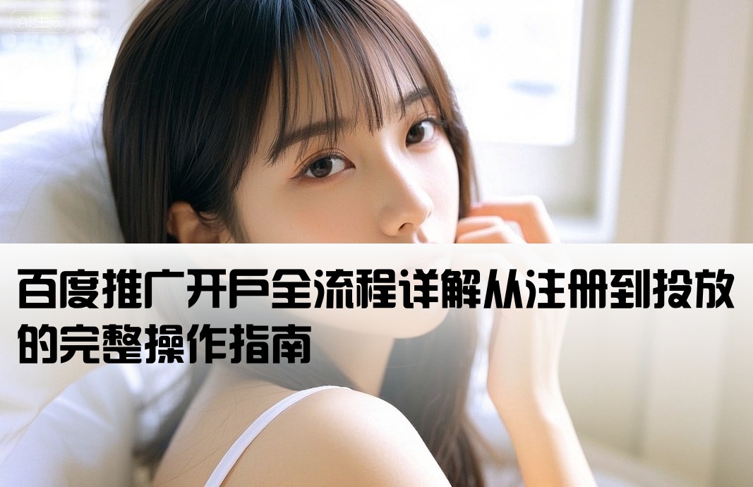 推广百度开户怎么开的
