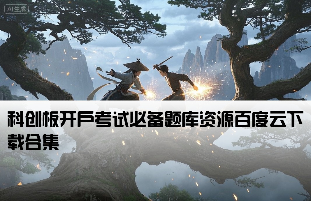 科创板开户题库 百度云
