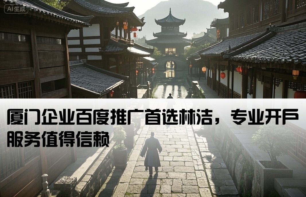 厦门百度开户得选林洁信赖