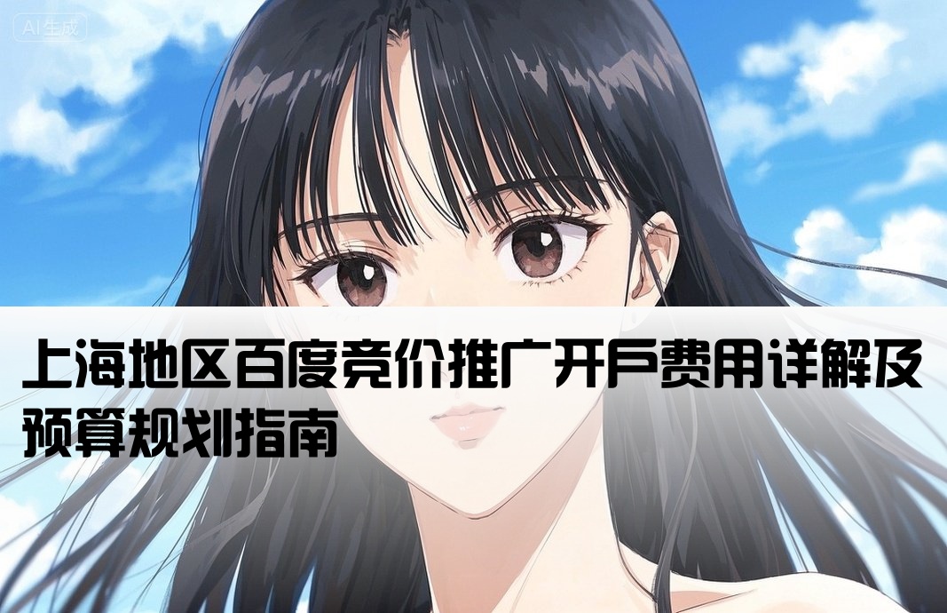 上海百度竞价多少钱开户