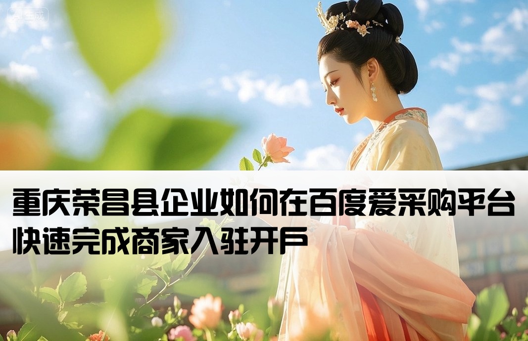 荣昌县百度爱采购开户