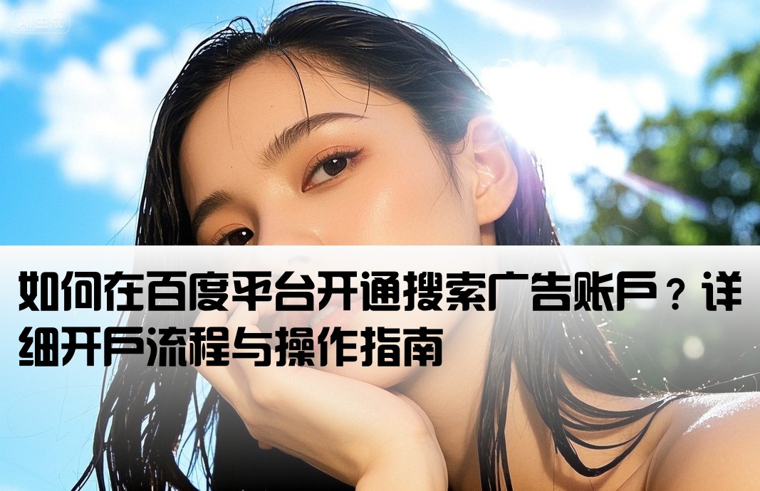 百度搜索广告开户怎么开