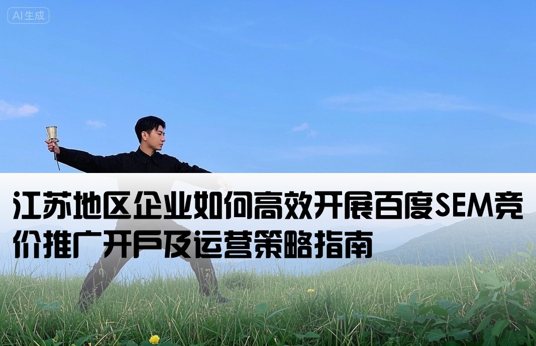 江苏百度竞价推广开户sem
