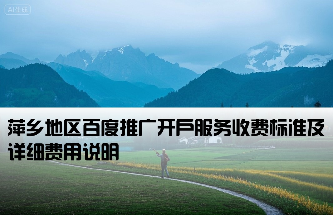 萍乡百度推广开户费用