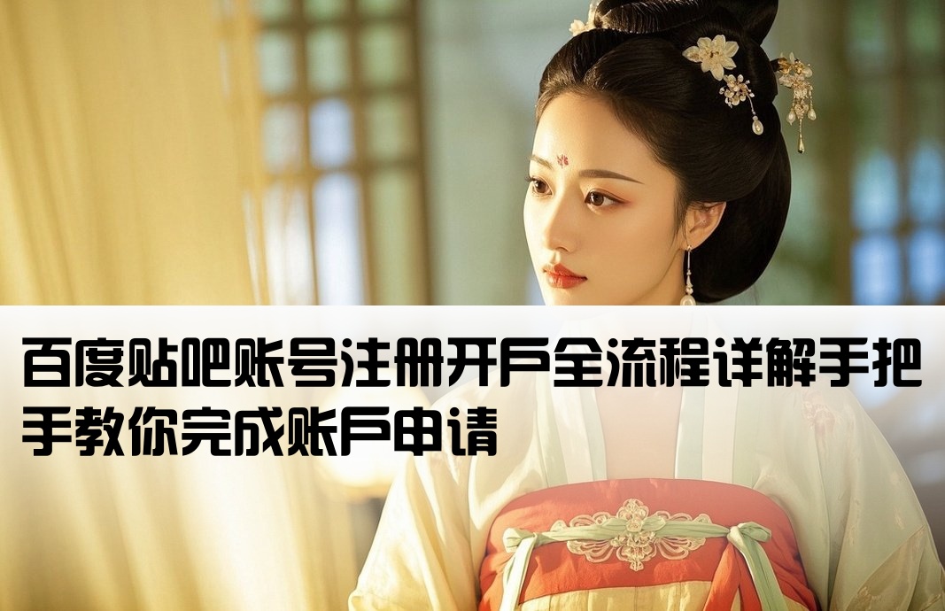 百度贴吧怎么开户账号注册