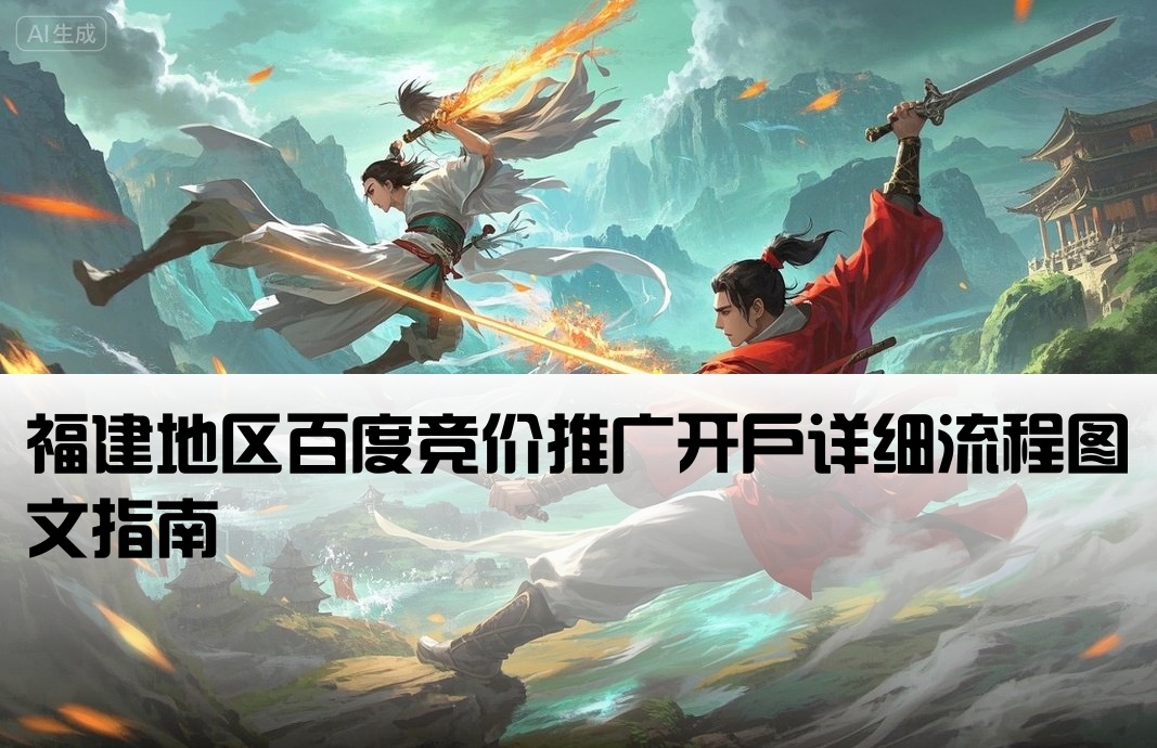 福建百度竞价开户流程图片