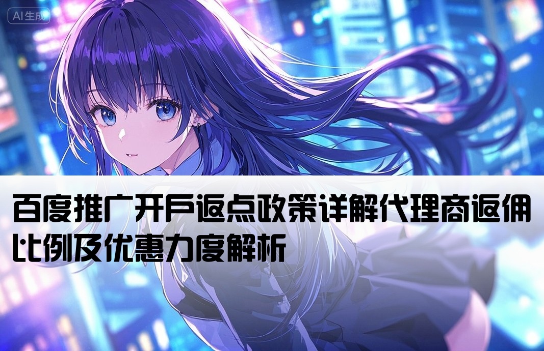 百度开户能拿多少返点