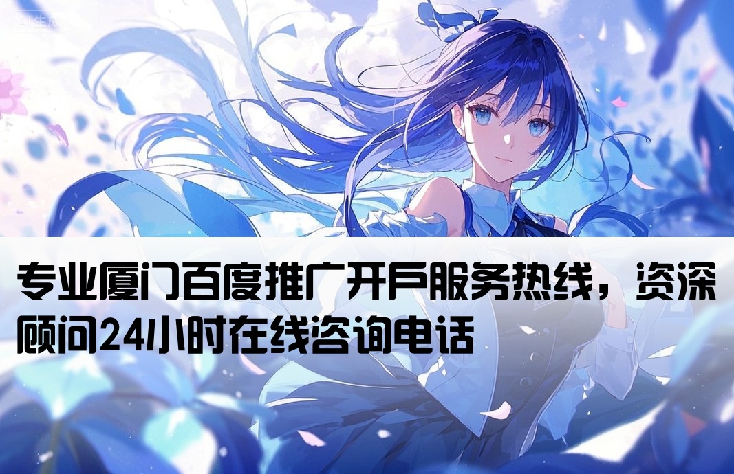 厦门百度推广开户公司电话