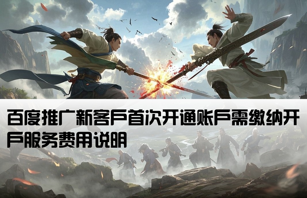 百度首次开户需要服务费