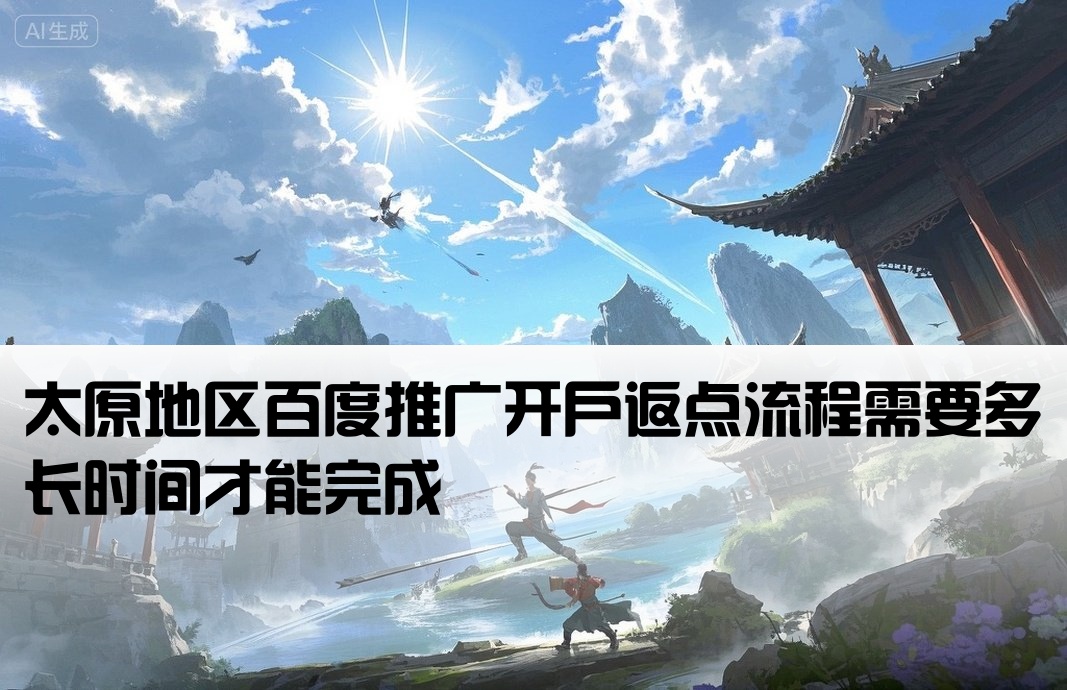 太原百度返点开户要多久