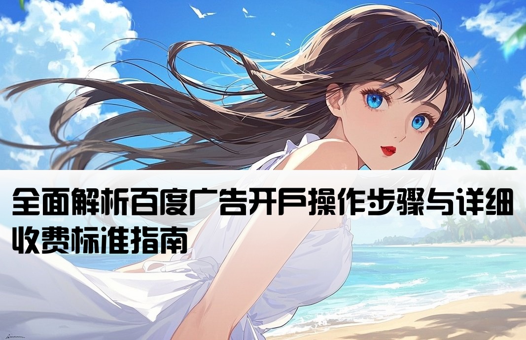 百度广告开户流程及费用标准