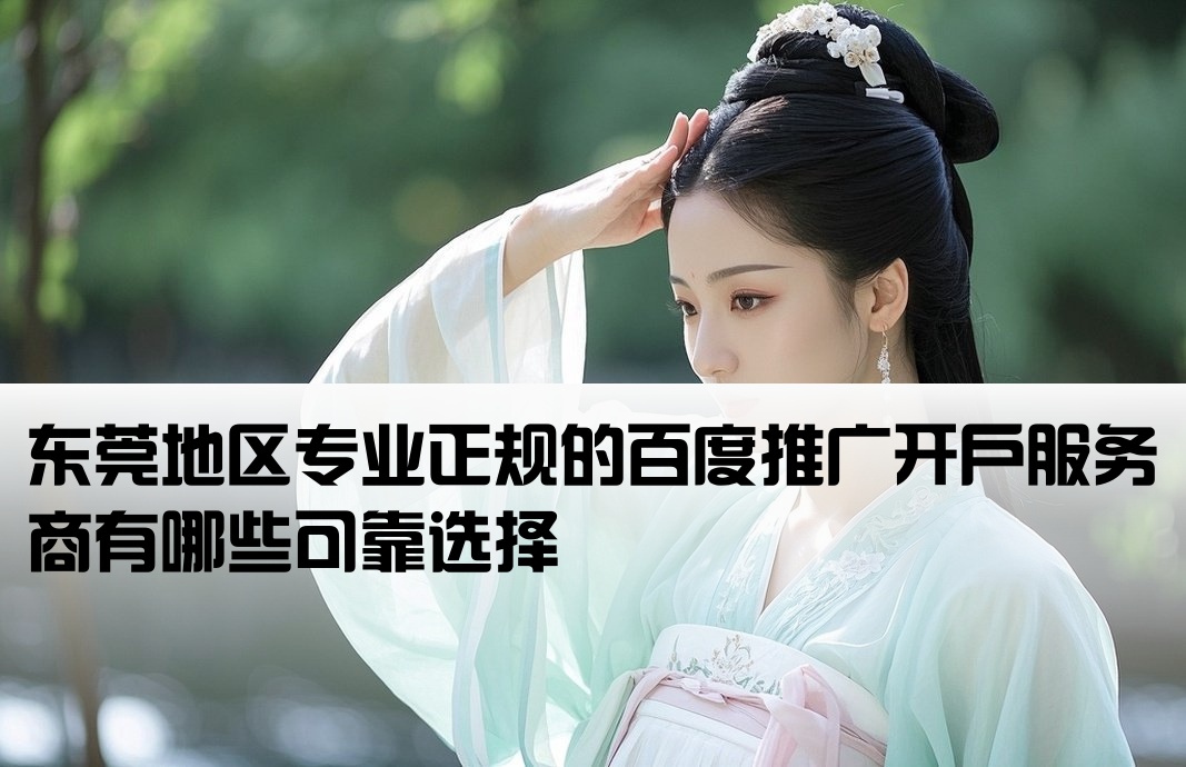 东莞正规百度开户公司有哪些