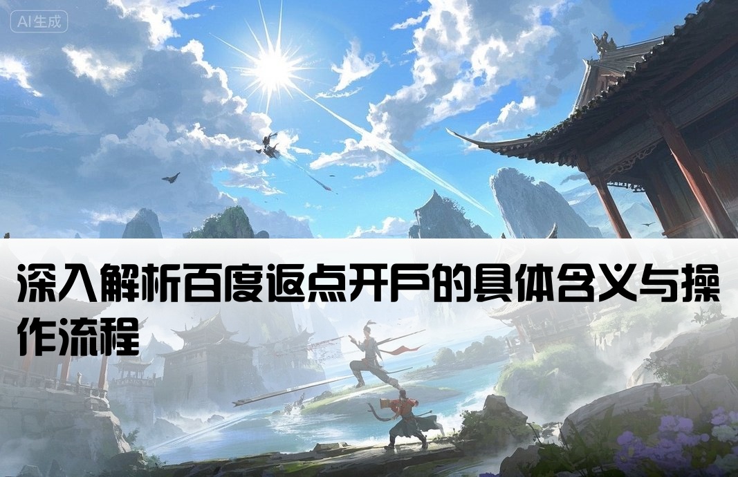 百度返点开户什么意思