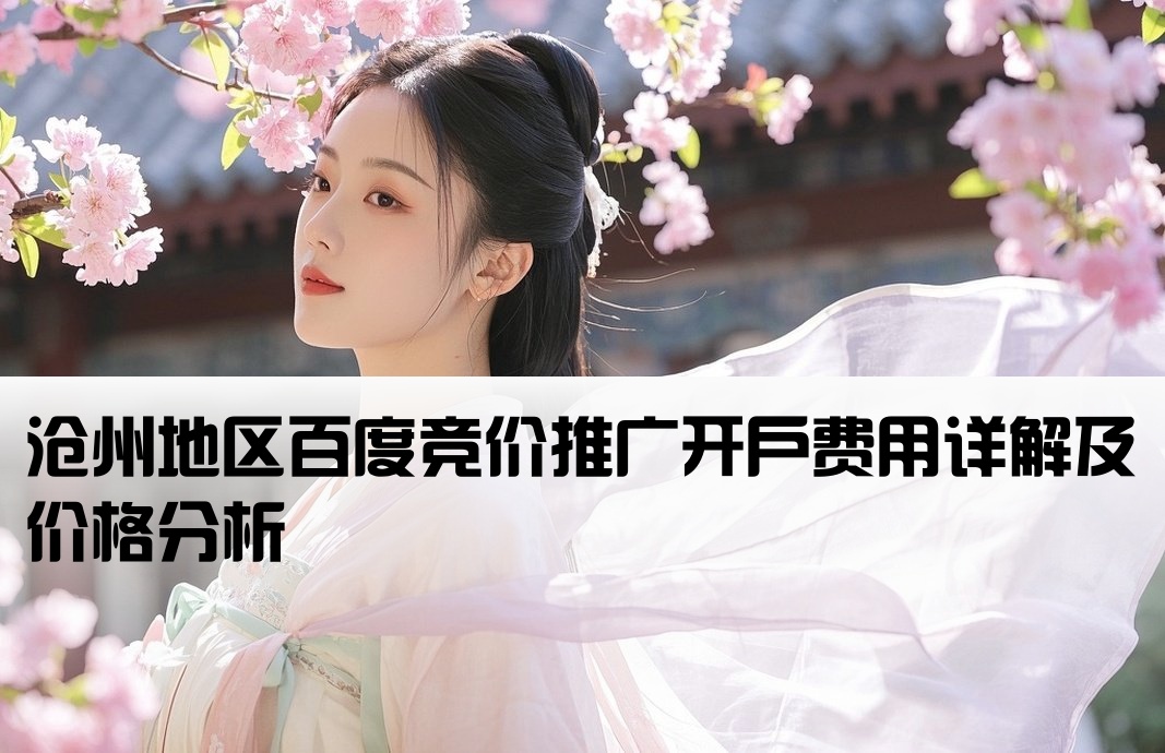 沧州百度竞价开户多少钱