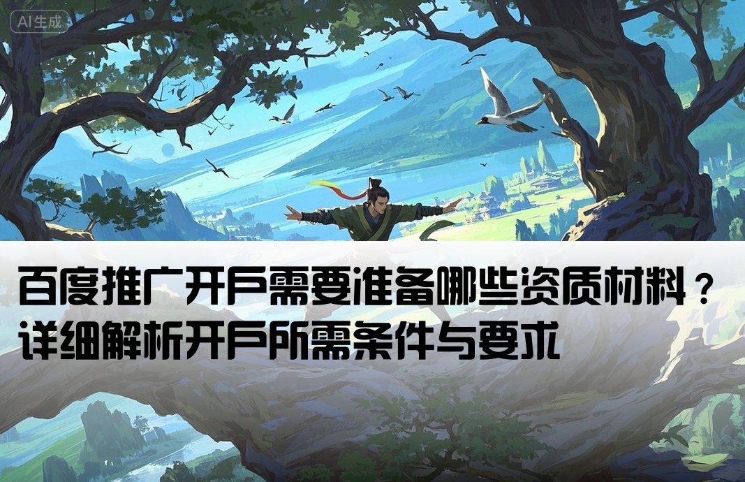 百度开户资质什么意思啊