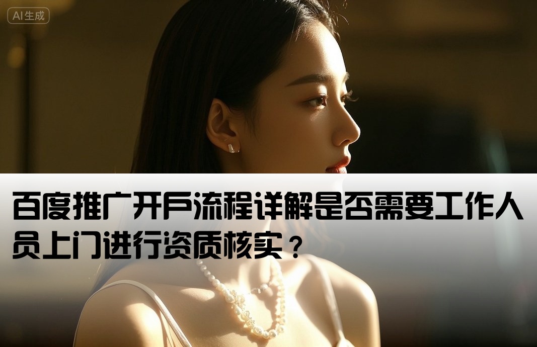 百度推广开户需要上门核实吗