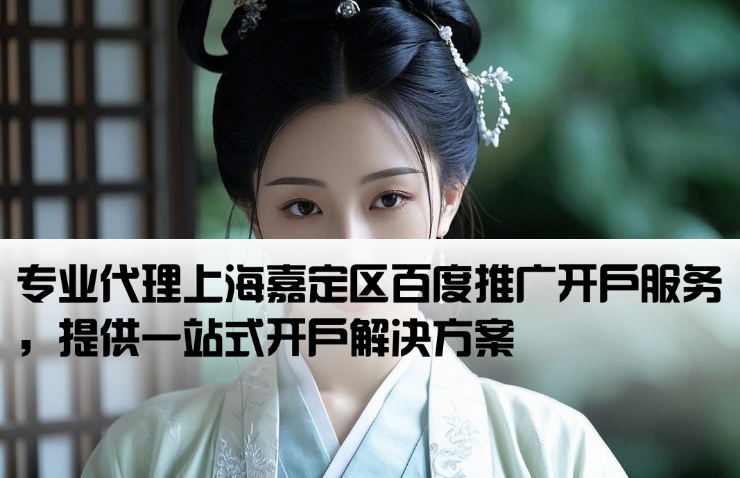 上海嘉定区百度开户代理