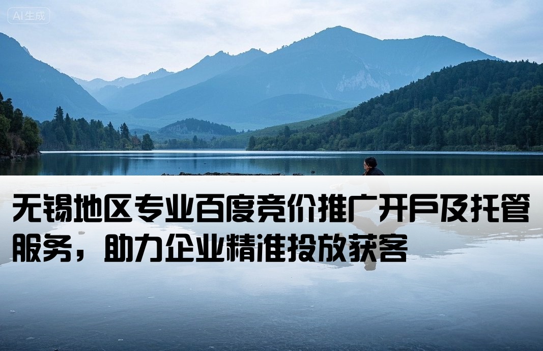 无锡百度竞价推广开户托管