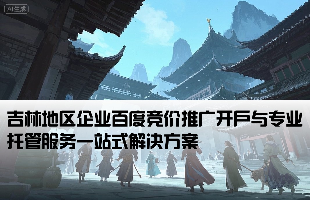 吉林百度竞价推广开户托管