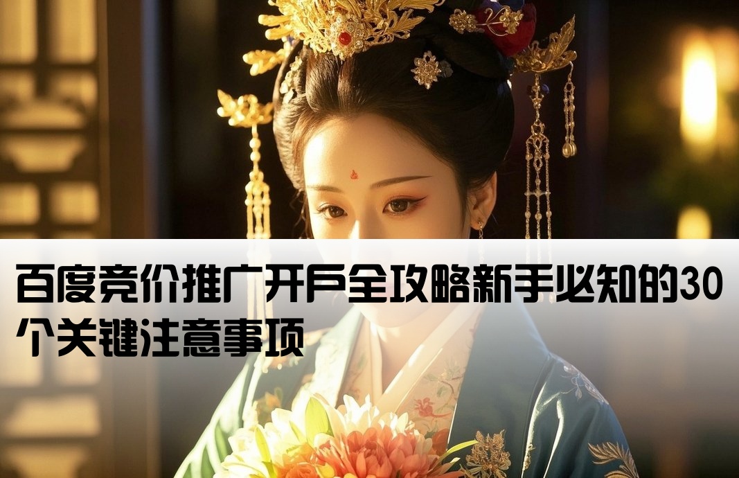 百度竞价开户需要注意哪些
