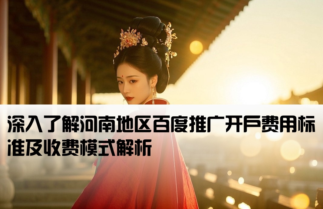 河南百度推广开户怎么收费