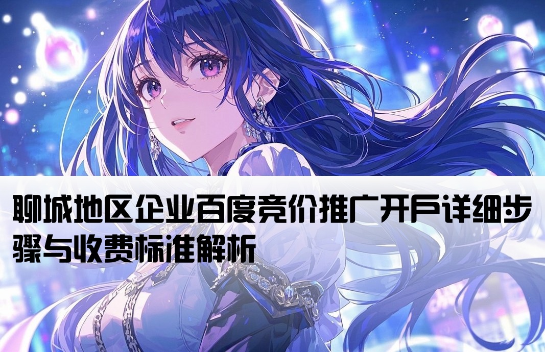 聊城百度竞价开户流程及费用
