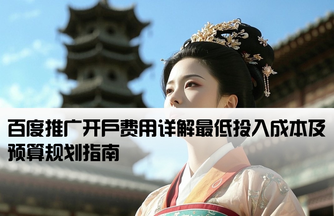 百度推广开户最低多少钱