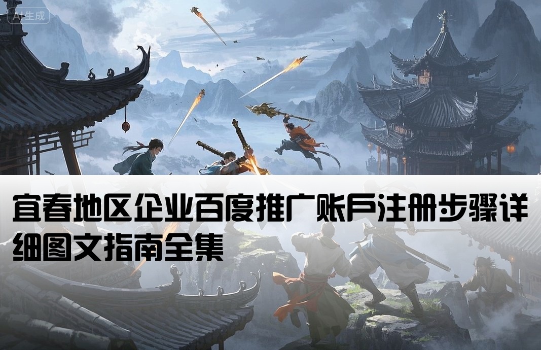 宜春百度开户流程图片大全