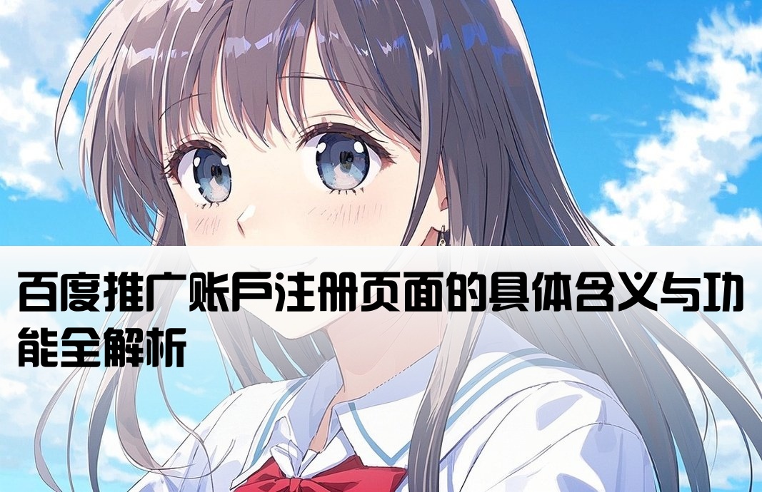 百度开户的页面什么意思